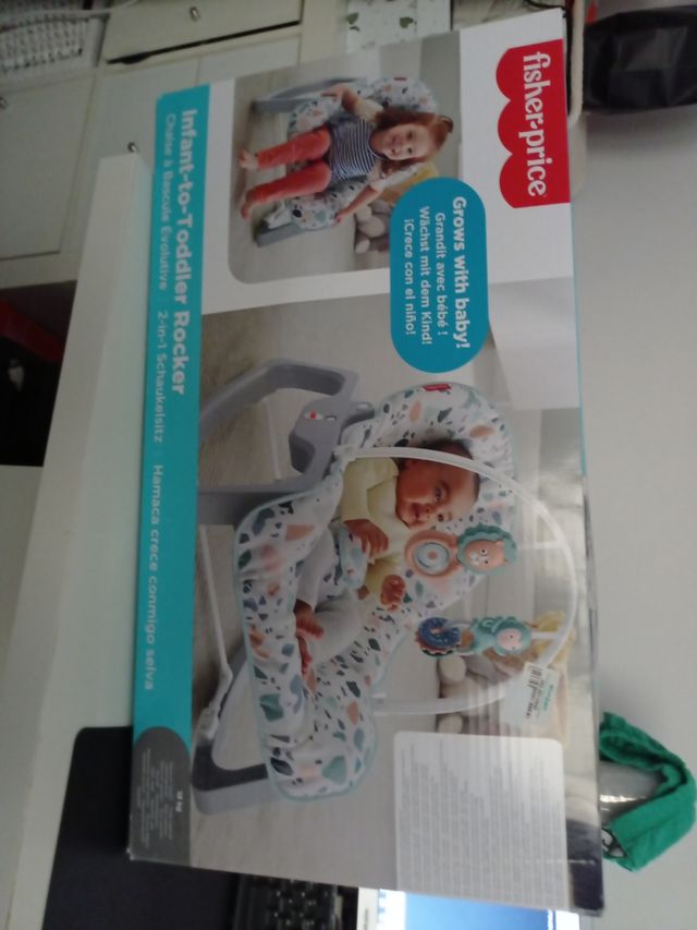 Hamaca Fisher price con vibración