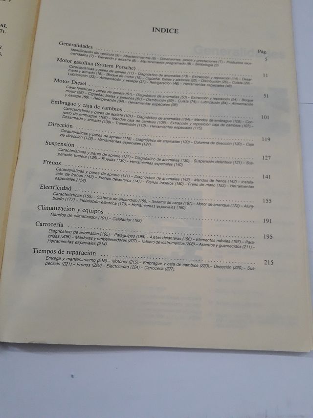 Manual de taller Guía de Tasaciones