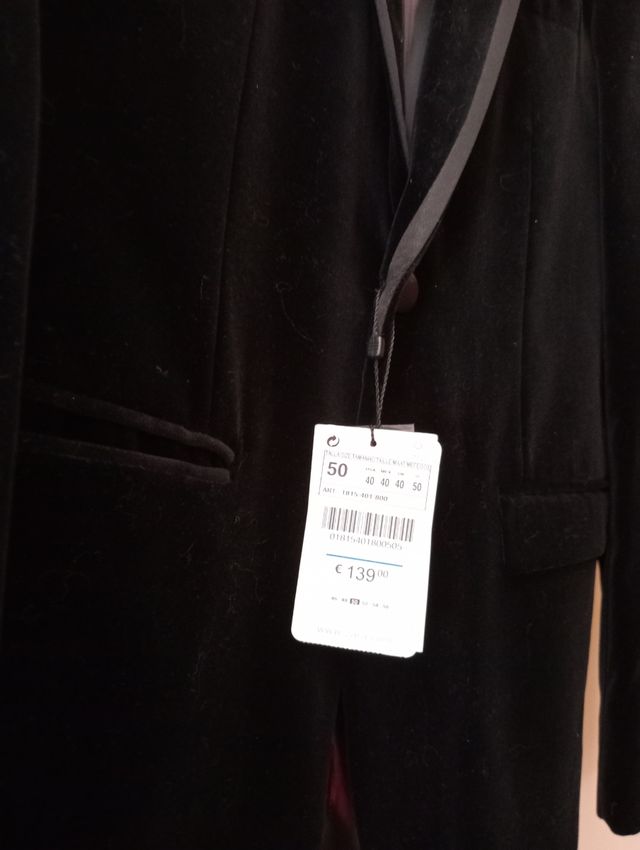 CHAQUETA AMERICANA TERCIOPELO