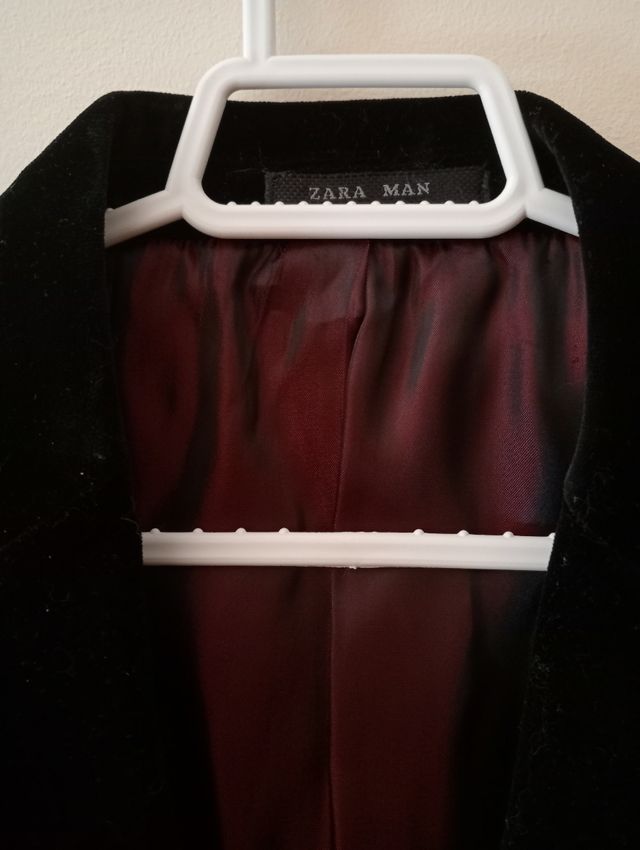 CHAQUETA AMERICANA TERCIOPELO