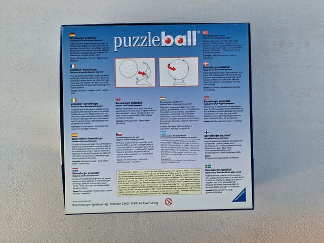 Metallic puzzleball Bola del mundo