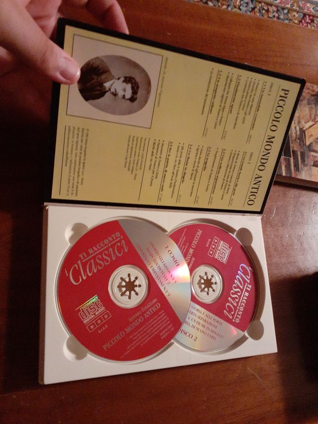 Audiolibro Piccolo mondo antico Fogazzaro 2 cd