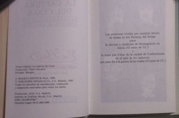 'La captura de César', de Michel-Aimé Baudouy