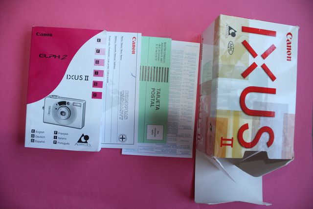 CANON IXUS II - PERFECTO ESTADO