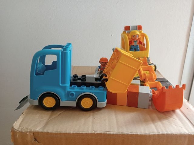 obreros de Playmobil