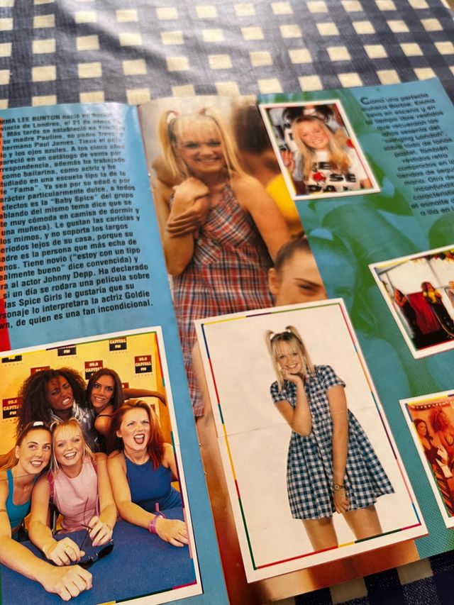 Álbum de Cromos Spice Girls Panini
