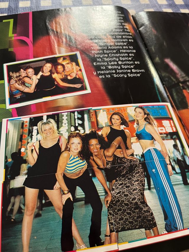 Álbum de Cromos Spice Girls Panini