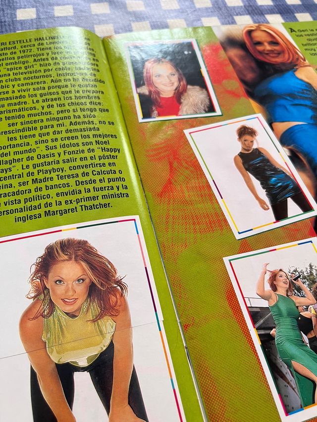 Álbum de Cromos Spice Girls Panini