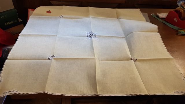 set pizzo Burano Milly Artigiana nuovo