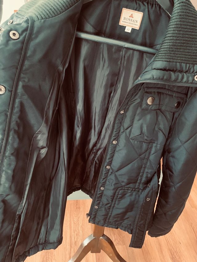 Chaqueta negra mujer ideal para moto T:42