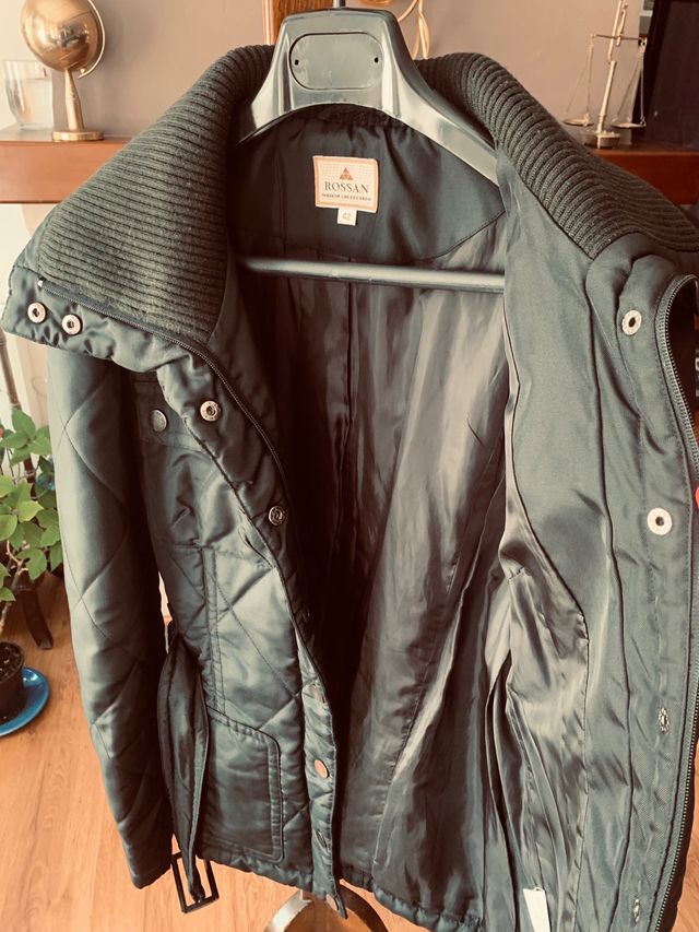 Chaqueta negra mujer ideal para moto T:42