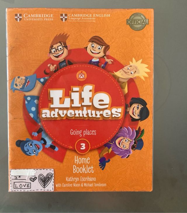 Inglés, 3 Prim, Life Adventures, Edit Cambridge