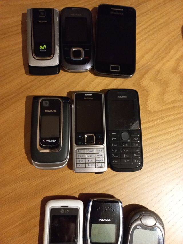 Telefoni cellulari Nokia, Samsung e LG