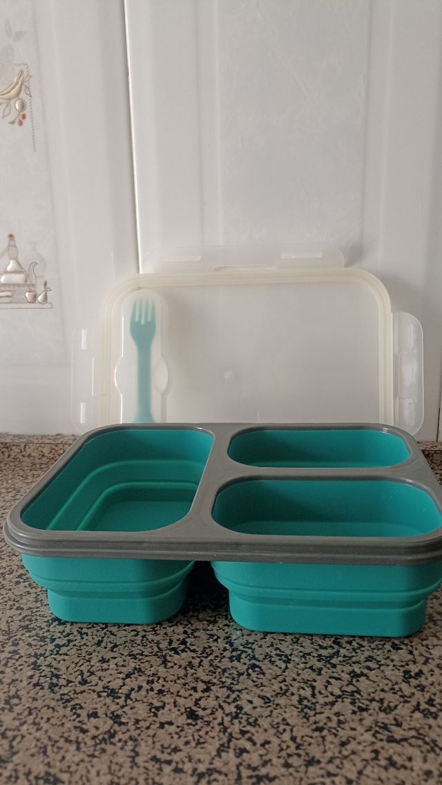Fiambrera porta alimentos Silicona