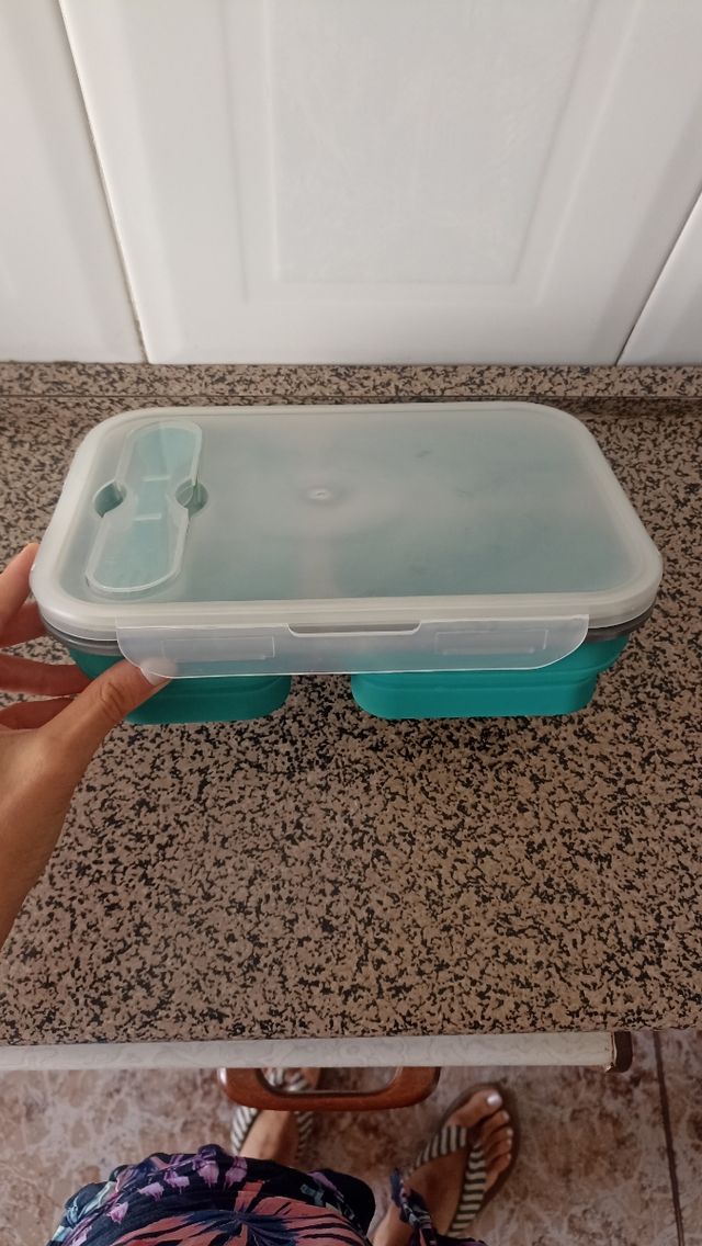 Fiambrera porta alimentos Silicona
