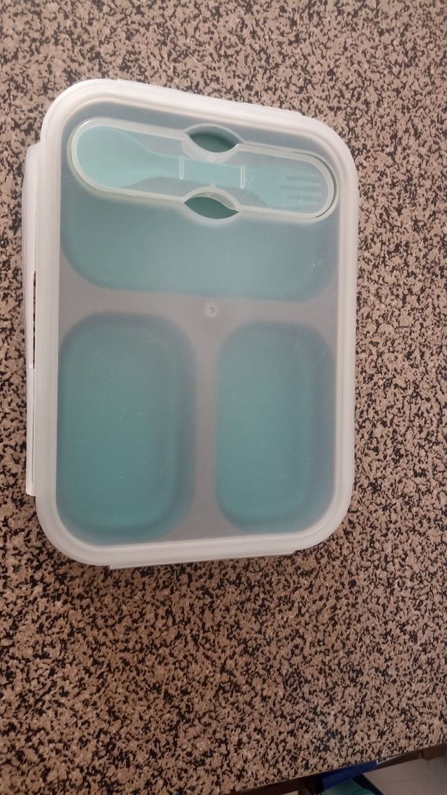 Fiambrera porta alimentos Silicona