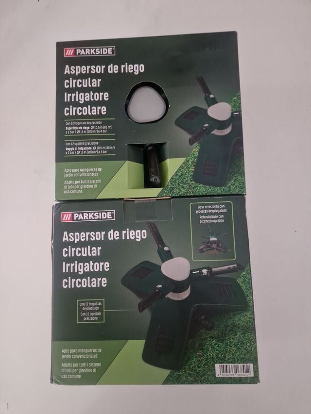 LOTE aspersores (4 fotos)