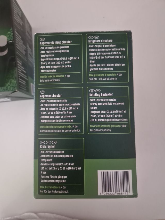 LOTE aspersores (4 fotos)