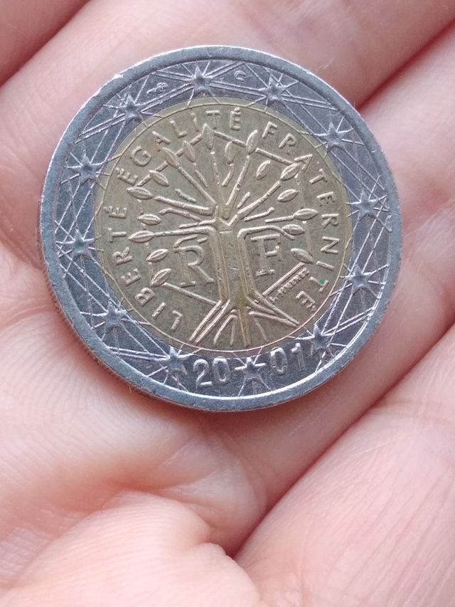 moneda de 2€ de 2001 errores de fabricación