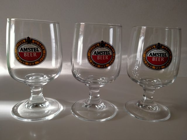 bicchieri da birra Amstel Beer