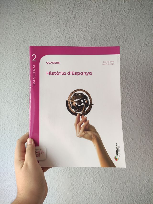 Cuaderno Historia de España Bachillerato