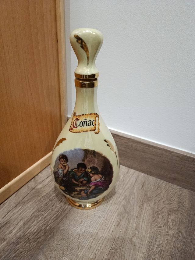 botella coñac decorativa