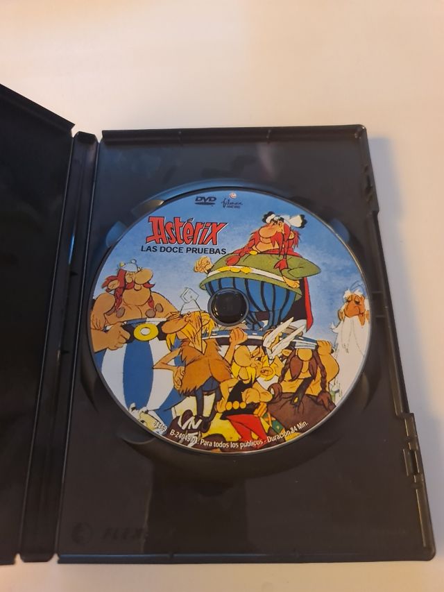 asterix DVD las doce pruebas colección