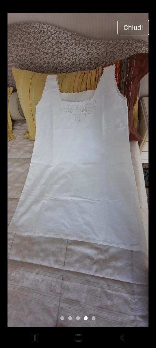 antiquariato camice da notte