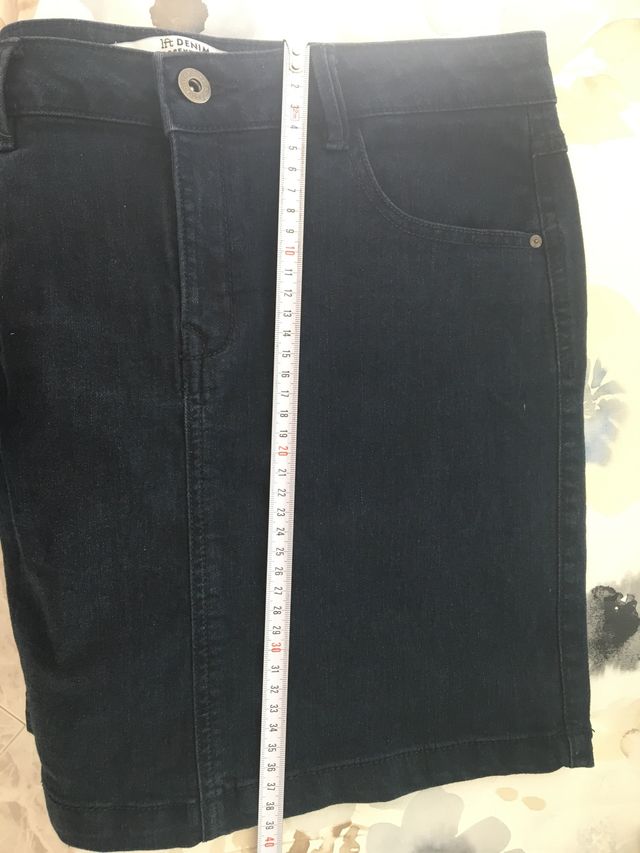 Minifalda vaquera de lefties, nueva, talla 38