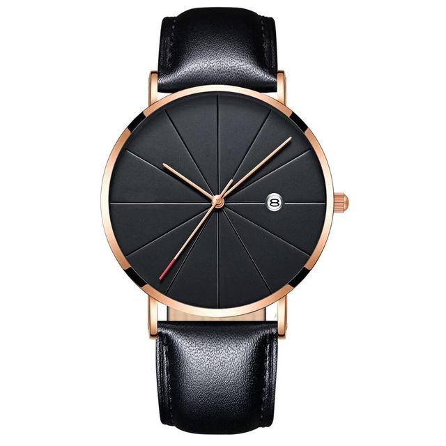 Reloj para Hombre, esfera de oro rosa