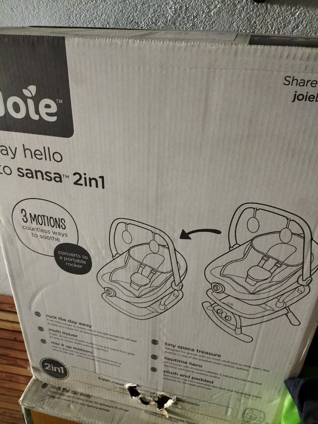 mecedora eléctrica sansa