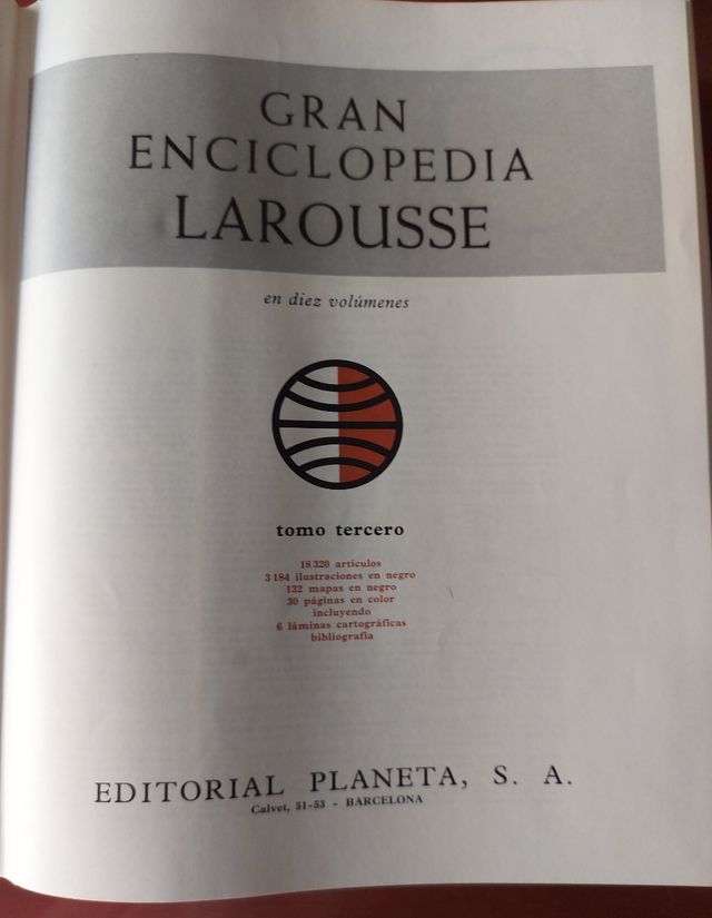 Gran Enciclopedia Larousse 1967