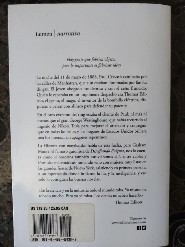 Libro La luz de la noche