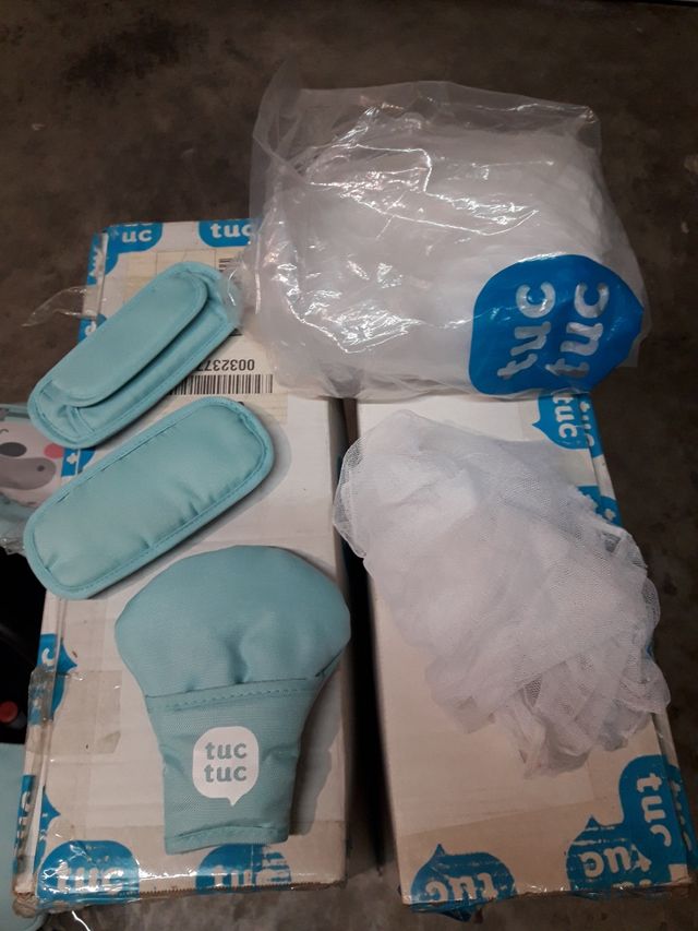 Carro bebé TucTuc 3 piezas. Extras y regalos.