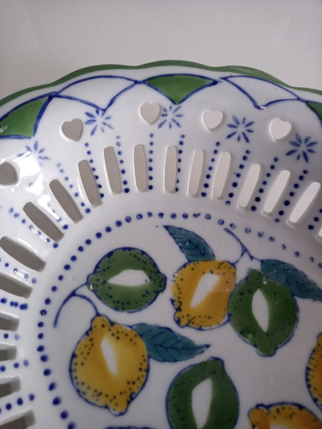 Lote dos fuentes ceramica