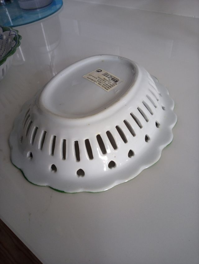 Lote dos fuentes ceramica