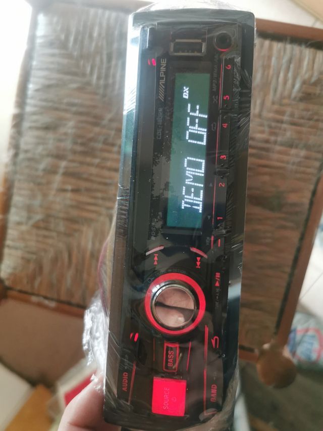 radio alpine cd y usb 40, etc