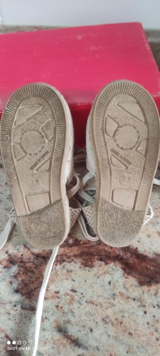 Zapatillas cáñamo para bebé