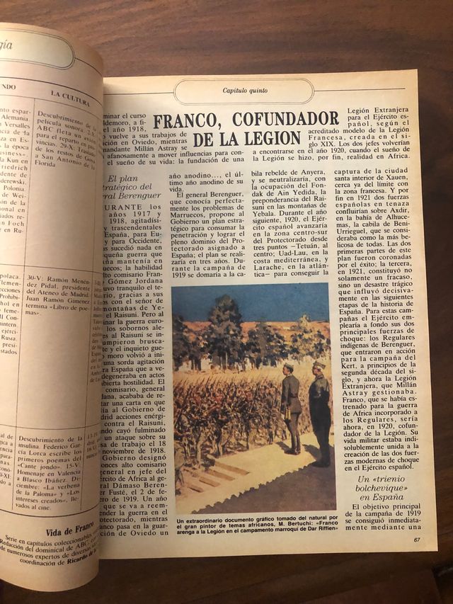 Libro la vida de Franco
