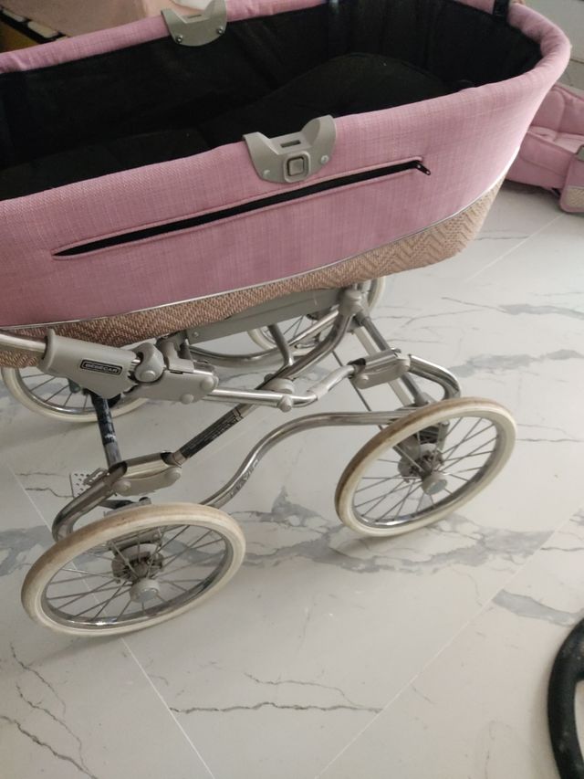 Carrito de color rosasss