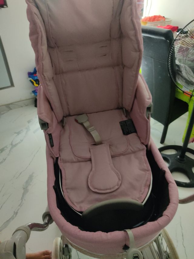 Carrito de color rosasss