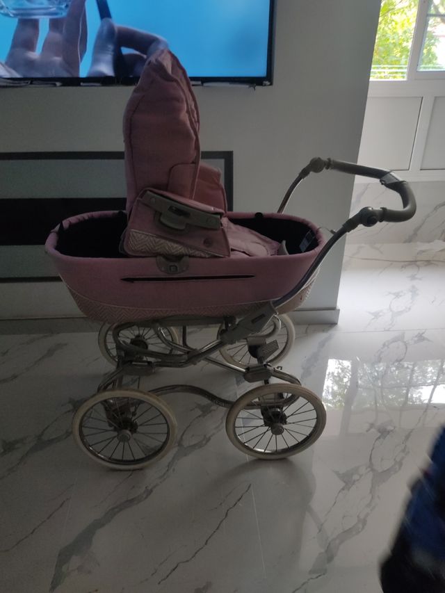 Carrito de color rosasss