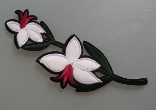 Parche TERMOADHESIVO Flor polipiel