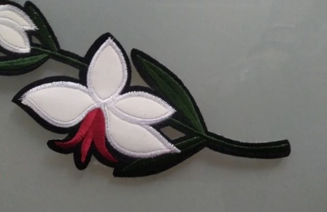 Parche TERMOADHESIVO Flor polipiel