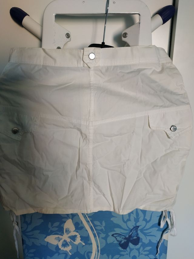Minifalda blanca