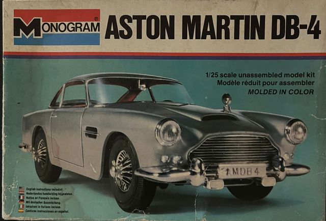 Maqueta 1/25 Monogram Aston Martin DB-4