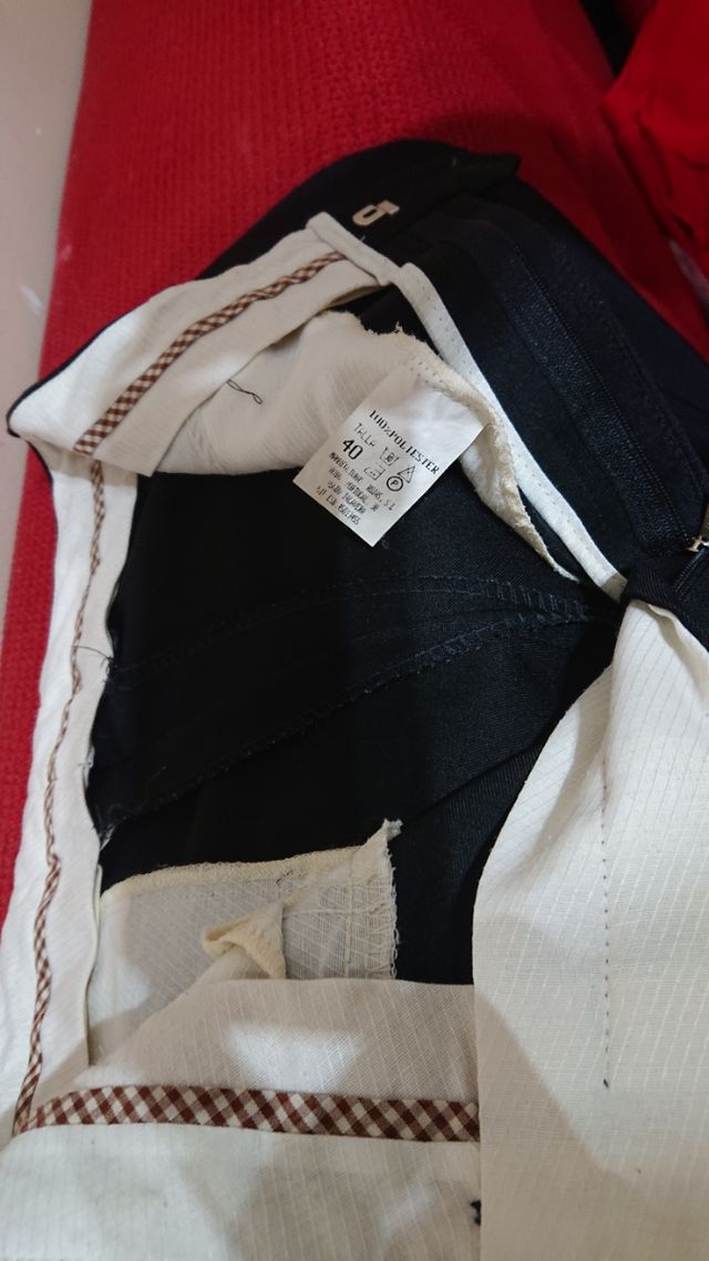 pantaloni con clip da uomo