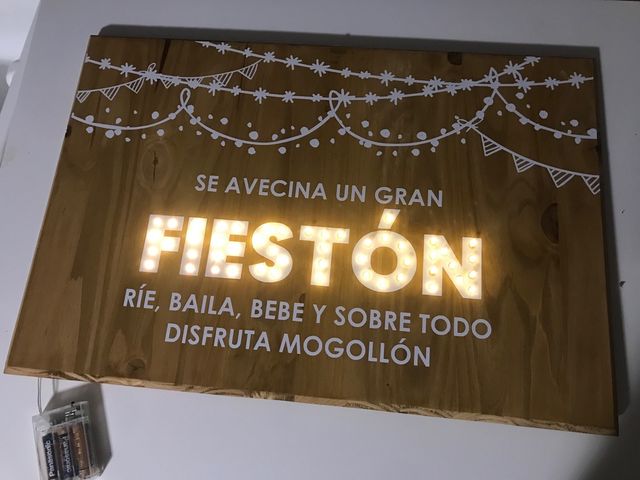 Cartel decoración boda/comunión/cumpleaños