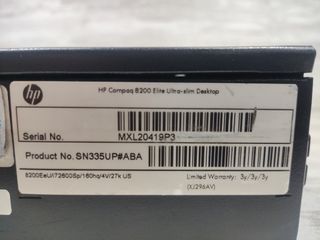 Ordenador HP 8200 USDT i5 2400 8GB 128SSD