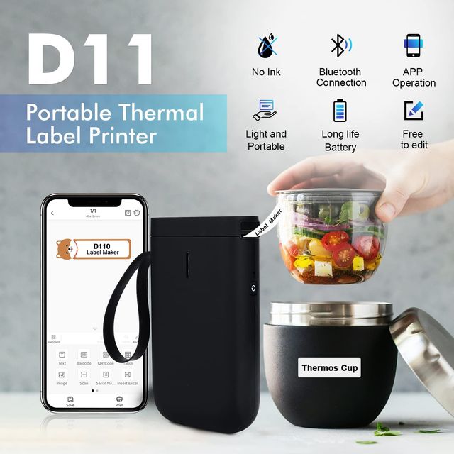 Impresora portátil de etiquetas 15mm NUEVA